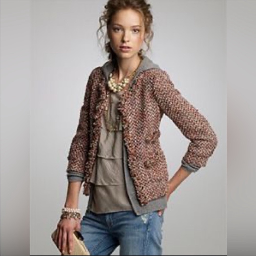 J Crew Collection Tweed Boucle Jacket